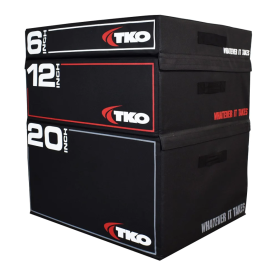 Stackable Foam Plyo Boxes | TKO (263PLBS) available for purchase at IRON COMPANY