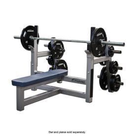 Legend Fitness 3150 Flat Olympic Bench Press w/Plate Storage