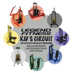 Legend Fitness 969 Kids Fitness Equipment Circuit for Schools