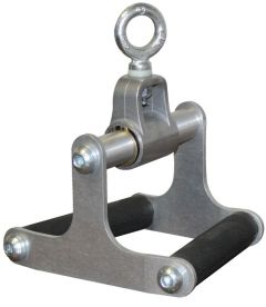 High Strength Aluminum Solid Seated Row / Chinning Handle with Urethane Handles | American Barbell (AT-SRCH)