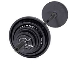 CAP Barbell OS Black Standard Barbell Olympic Weight Sets