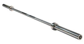 Body-Solid OB86C 7’ Chrome Olympic Weightlifting Bar with Center Knurl