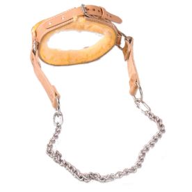 Genuine Leather Head Harness with Chain | CAP Barbell (MA-307)