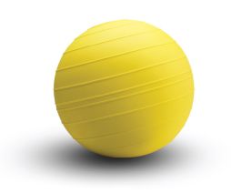 Yellow American Made 14 in. D-Ball Slammer Ball For Commercial Use