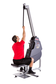 VLT Compact Rope Trainer Machine by Marpo Kinetics with removable seat