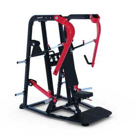 Pro Strength Plate Loaded Wide Chest Press Machine | Muscle D Fitness (PL-PS-CP) for chest press workouts available for sale at IRON COMPANY.