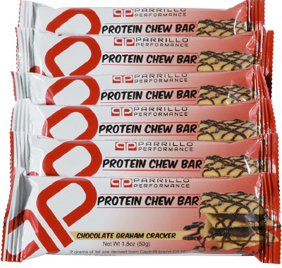 Parillo performance protein chew bars are a convenient post-workout replenishment and aid in muscle recovery and growth.