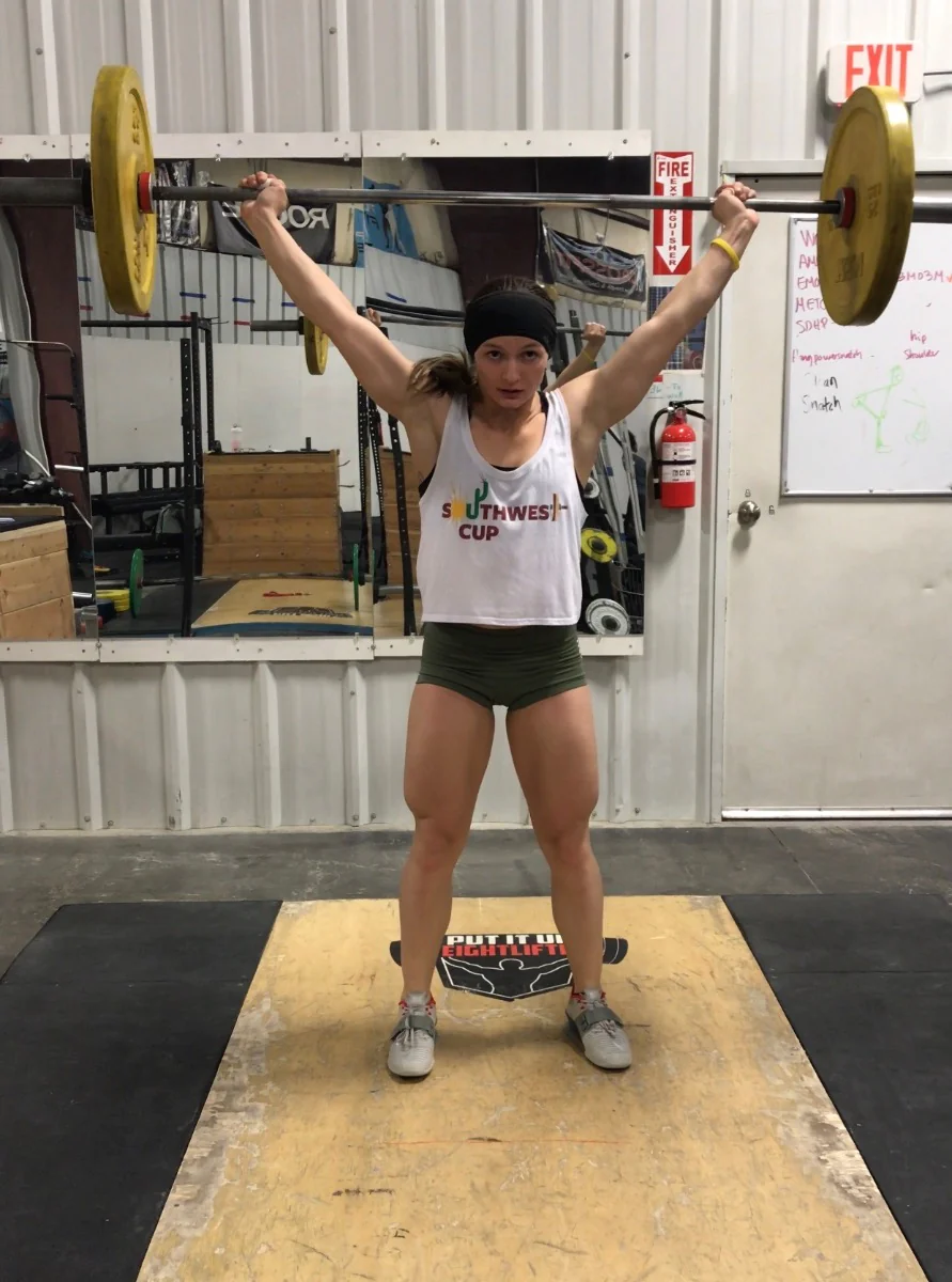 IRON COMPANY Athlete Kyra Milligan CrossFit girls out of Utah