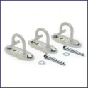 Anchor Gym Mini H1 Wall Mount Anchors for Bands and Straps (Set of 3) | Core Energy Fitness (AGMH1)