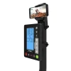 XEBEX CBR-02 Heavy-Duty Vertical Climber with built-in phone holder to keep your smartphone within view and reach.