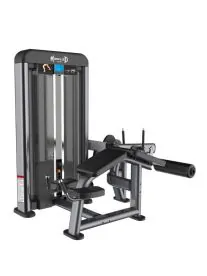 Elite Plus Prone Leg Curl Machine by Muscle D Fitness Featuring Durable 11-Gauge Steel Construction, Ergonomic Handles for Stability, and a 200 lb Weight Stack Designed for Effective Hamstring Training in Commercial Gyms