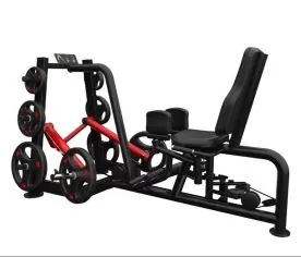 Abductor/Adductor Machine by Muscle D Fitness, Featuring a Durable 11-Gauge Steel Frame, Premium Upholstery, and Integrated Plate Storage for Efficient Lower Body Workouts. Weight Plates Not Included
