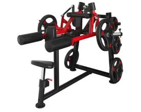 Power Leverage V2 Lateral Raise Machine by Muscle D Fitness, Featuring Durable 11-Gauge Steel Construction, Independent Arm Movement, and Plate Storage. Weight Plates Not Included