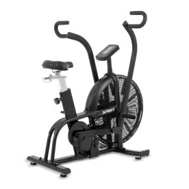 Spirit Fitness AB950 Airbike for Total Body Cardio Workouts is built heavy-duty to withstand any training environment and is available for purchase on the IRON COMPANY GSA contract 47QSMA22D08NN.