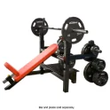 Incline Olympic Bench Press w/Plate Storage | Legend Fitness (3154)