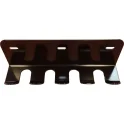 4 Bar Vertical Barbell Storage Rack - Wall Mounted Olympic Bar Hanger | Ironcompany (IC4BARHANGER)