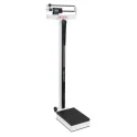 Detecto 438 Mechanical Physician Scale with Height Rod and Wheels – 450 lb.