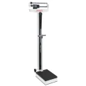 Detecto 448 Mechanical Physician Scale with Height Rod, Wheels, & Handpost – 450 lb.