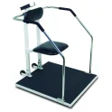 Digital Waist-High Stand-On Bariatric Flip Seat Physician Scale (LBS / KILOS) | Detecto (6868)