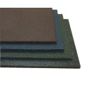 High Color Vulcanized Rubber Weight Room Mats 4' x 6' x 1/2" | SurfaceCo (GP612)