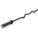 74" Black Oxide Extra Long Olympic Curl Bar | Ivanko (OBZ-40)