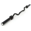 54.5" Olympic Black Oxide E-Z Curl Bar | Ivanko (OBZ-55)