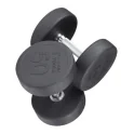 Commercial Round Head Rubber Dumbbell Sets | Body-Solid (SDPS)