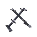 Commercial Weight Tree X Rack for Olympic Plates and Bumper Plates | Body-Solid (GWT66)