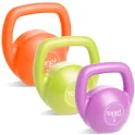 Tone Fitness PVC Coated 30 lb. Colored Kettlebell Set | CAP Barbell (SDKC2S-TN030)