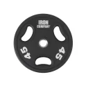 URETHANE OLYMPIC PLATES WITH GRIPS | IRON COMPANY (IC-UOPG)