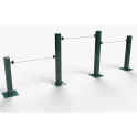 Multi-Bars (3 Bars) - Outdoor Fitness Equipment | TriActive USA (MBAR)