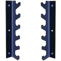 6 Bar Gun Rack - Wall Mounted Olympic Bar Holder | Ironcompany (ICGRBS)