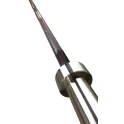 86" Raw Stainless Steel Competition Powerlifting Bar | Ivanko (OBXS-20KG29MM-RAW)