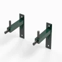 Wall Mounted Dip Bar Outdoor Fitness | TriActive USA (WDIP)