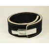 13mm Thick 4 in. Wide Double Sided Suede Leather Lever Belt for Powerlifting
