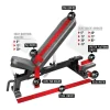 Legend Fitness 3216 Three-Way Utility Bench Dimensions