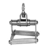 American Barbell AT-SRCH-E Seated Row Handle Cable Attachment with Knurled Handles
