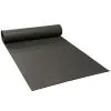 Black rolled rubber fitness flooring for weight rooms and cardio areas