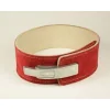 USA Made 4 in. Wide Suede Leather Powerlifting Belt with Adjustable Lever
