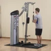 Body-Solid S2BTP Bicep and Tricep Machine for Tricep Rope Extensions