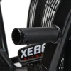 Xebex AB-1-R Air Bike with foot rest attachments for upper body cardio training isolation. 