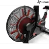 Xebex ABVR-3L-BA Air Bike includes 8-levels of air and magnetic resistance for increased fan bike workout intensity. 