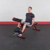 Body-Solid BFFID10 FID Bench with BFPL10 Leg Developer for Leg Extensions