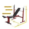 Body-Solid Best Fitness BFOB10 Bench Dimensions and Technical Specs