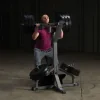 Body-Solid GSCL360 Leverage Squat Machine with Weight Plate Storage