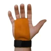 Gold Leather Palm Protectors for Weight Lifting