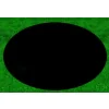 On deck round rubber mats for baseball fields and turf protection