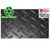 Safe-T-Grip™ Rolled Rubber Diamond Plate Matting - Light Commercial 5/16" | Patriot Sports Flooring (DP-ROLL-5/16)