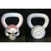 Ironskull Fitness Skullbell Kettlebell with Pink Bow Design
