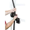 Optional Auxiliary pulley system enables quick and easy rope training mode changes including vertical, diagonal and horizontal